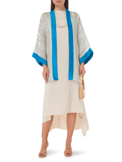 BLUE LINEN JACKET