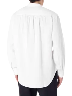 قميص كتان بأكمام طويلة لافيس