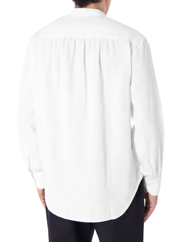 قميص كتان بأكمام طويلة لافيس