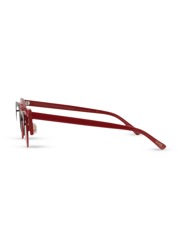 Slim cat-eyed acetate frame sunglasses