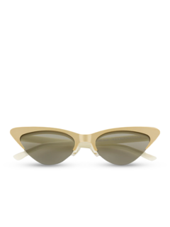 Slim cat-eyed acetate frame sunglasses