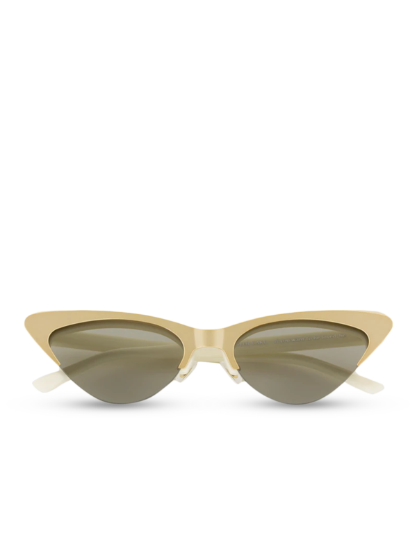 Slim cat-eyed acetate frame sunglasses