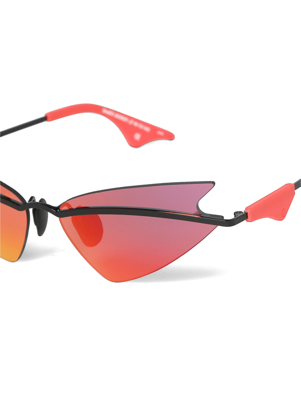 Metallic Black Sunglasses