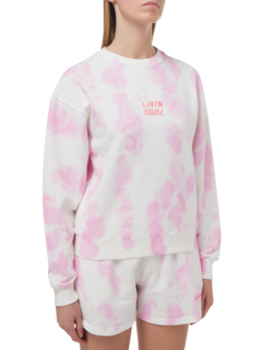 TIE DYE OVERSIZE CREWNECK EMBROIDERED