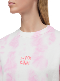 TIE DYE OVERSIZE CREWNECK EMBROIDERED