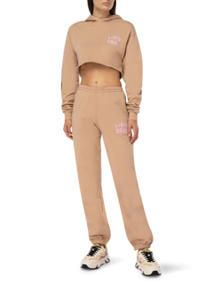 Graphic Cropped Hoodie