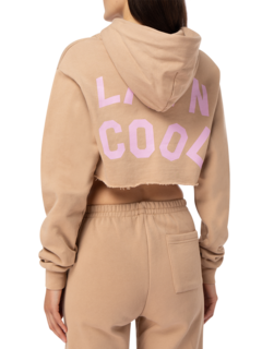 Graphic Cropped Hoodie
