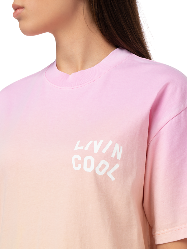 Graphic Dip-Dye T-Shirt