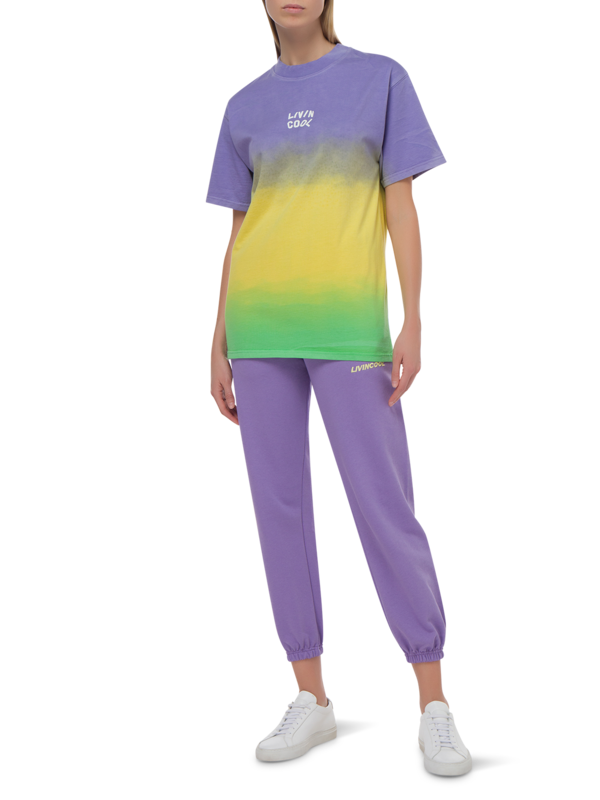 OMBRE BASIC TEE LOGO PRINTED