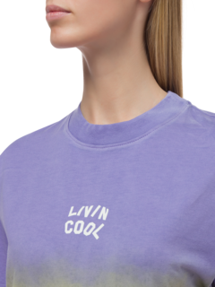 OMBRE BASIC TEE LOGO PRINTED