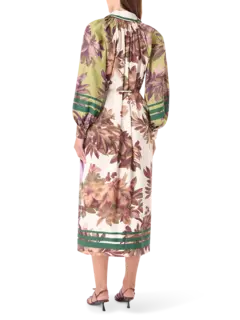 فستان هانسل طويل بتصميم قميص