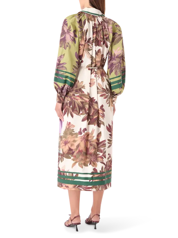 فستان هانسل طويل بتصميم قميص