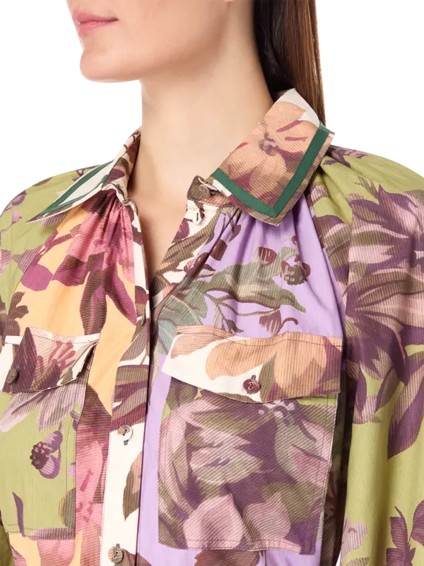 فستان هانسل طويل بتصميم قميص