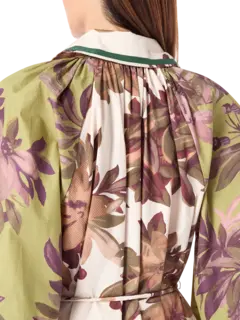 فستان هانسل طويل بتصميم قميص