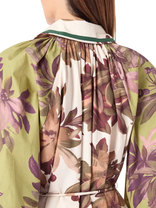 فستان هانسل طويل بتصميم قميص