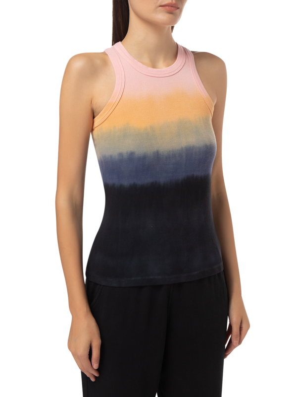 TOLUCA SUNSET RIBBED TANK TOP