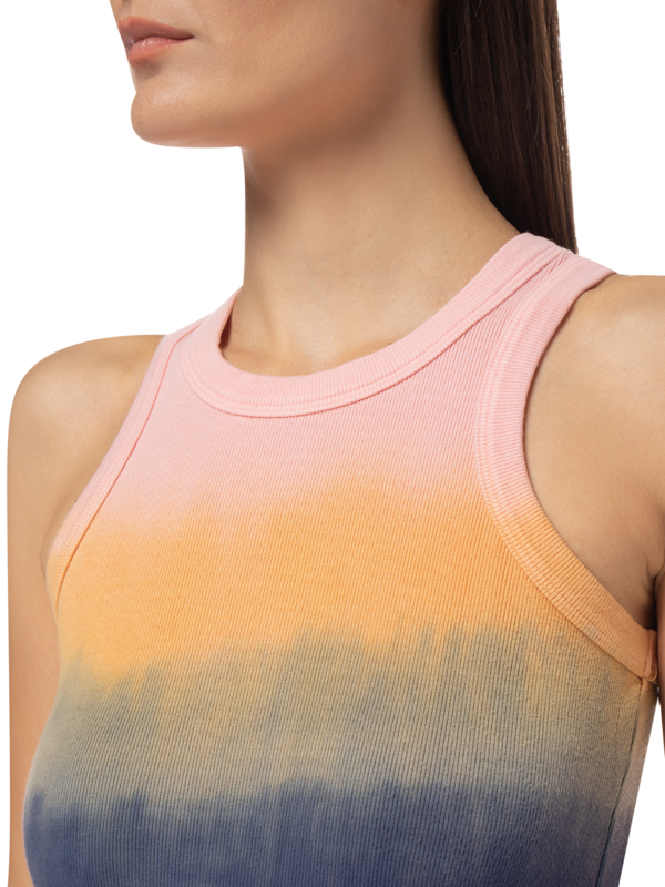 TOLUCA SUNSET RIBBED TANK TOP