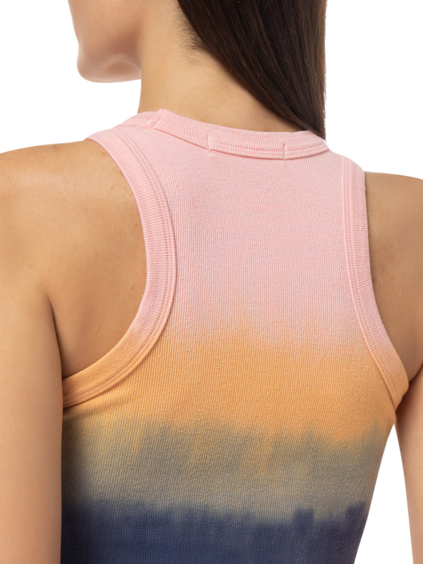 TOLUCA SUNSET RIBBED TANK TOP