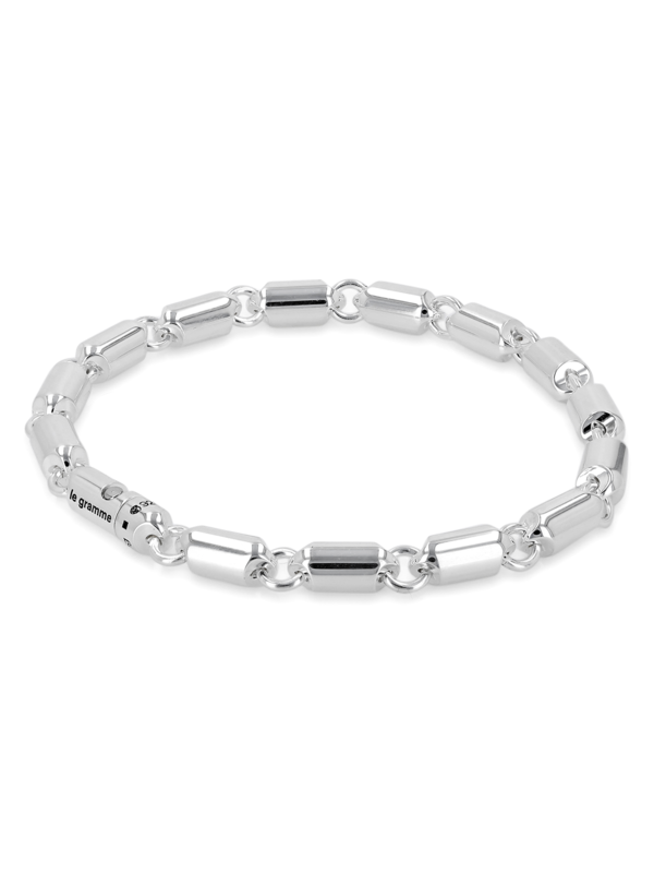 Sterling Silver 25g Segment Bracelet