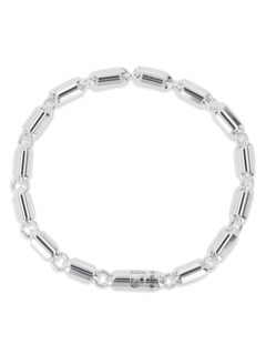 Sterling Silver 25g Segment Bracelet