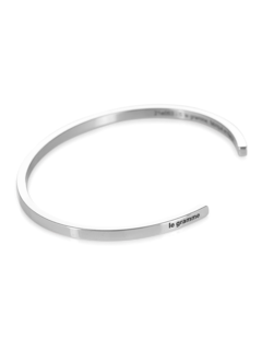 Sterling Silver 7g Ribbon Bracelet