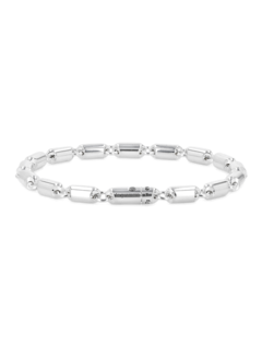 Sterling Silver 25g Segment Bracelet
