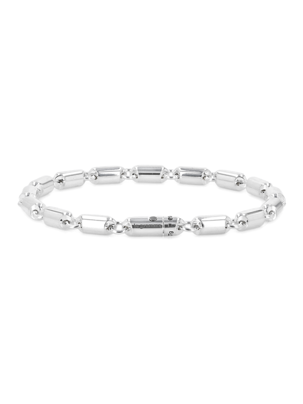 Sterling Silver 25g Segment Bracelet
