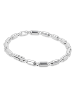 Sterling Silver 25g Segment Bracelet