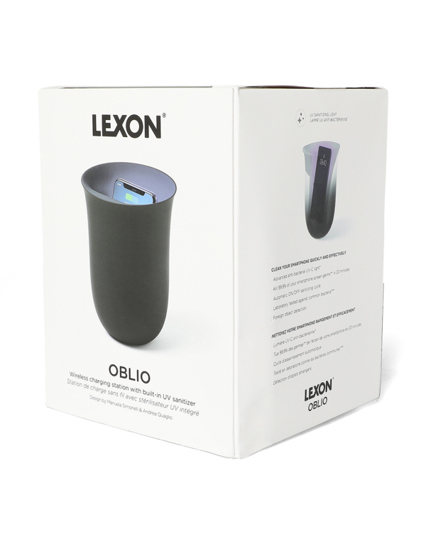 OBLIO Phone Sanitising And Wireless Charging Station