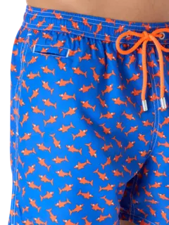 Fantasy Flat Shark Swimshorts