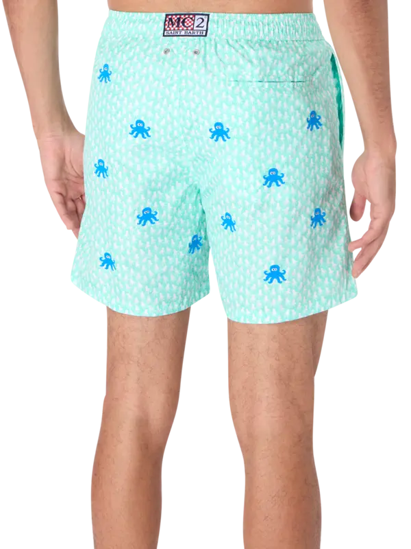 Lighting Octopus Swimshorts