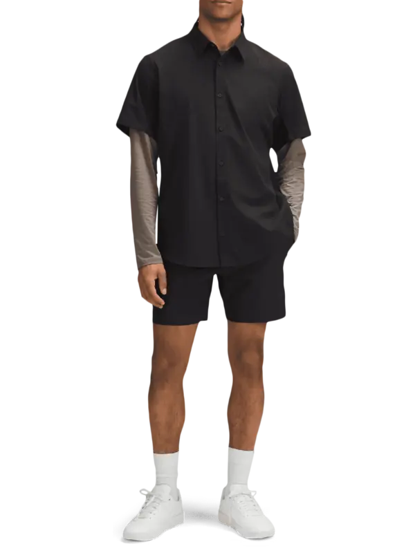 شورت إيه بي سي بقصة كلاسيكية مقاس 7 بوصة