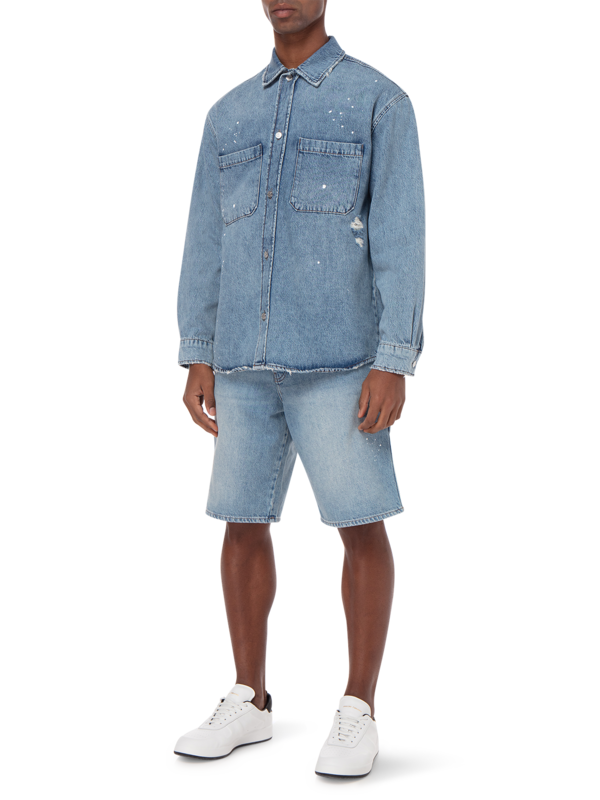 Oversized Denim Shirt