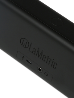 Black Display Smart Clock