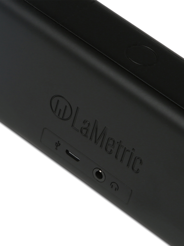 Black Display Smart Clock