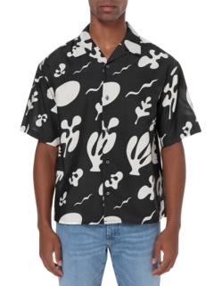 Noir Summer Print Shirt