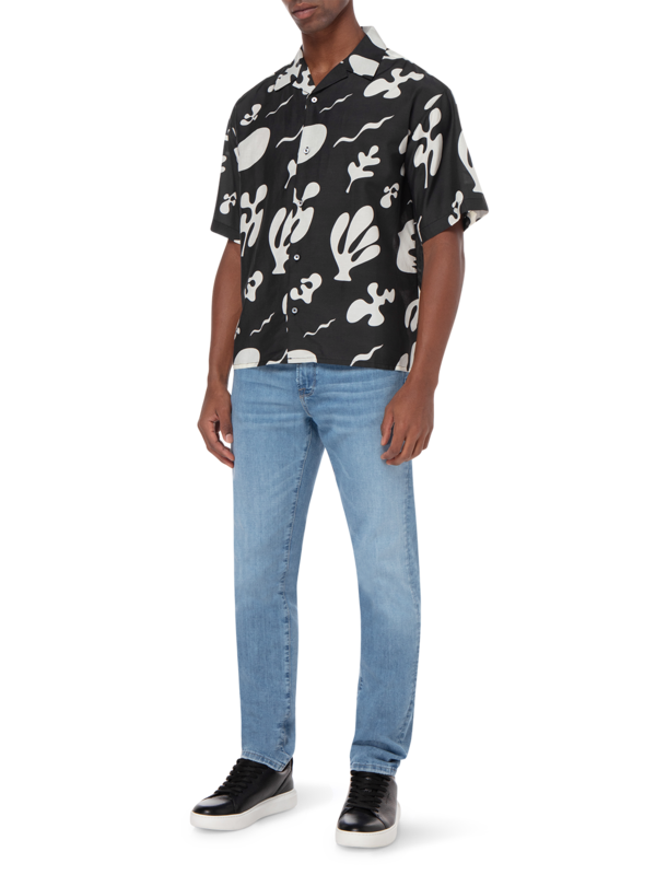 Noir Summer Print Shirt