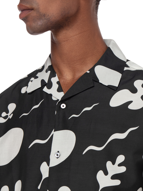 Noir Summer Print Shirt
