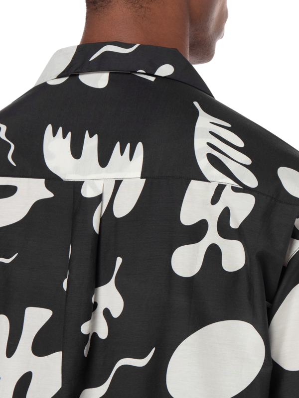 Noir Summer Print Shirt