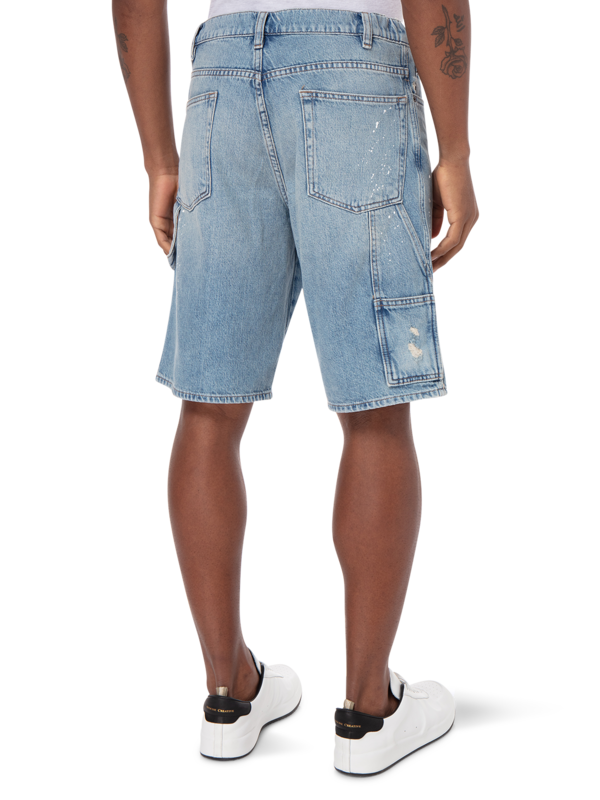 Cargo Denim Shorts
