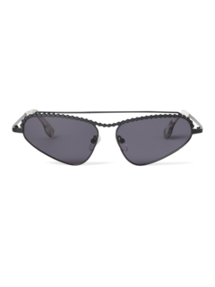 Metallic Black Sunglasses