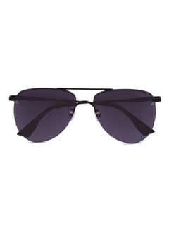 Matte Aviator Shades with Dark Tinted Lenses