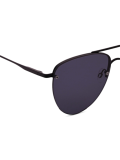 Matte Aviator Shades with Dark Tinted Lenses