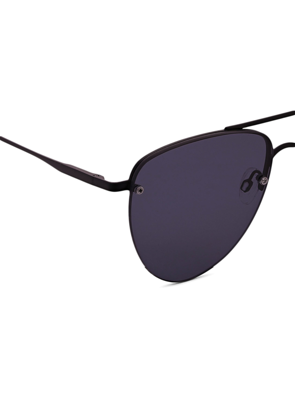 Matte Aviator Shades with Dark Tinted Lenses