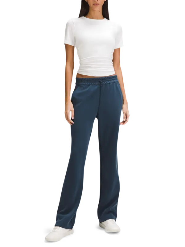 بنطال بخصر مرتفع من قماش Softstreme