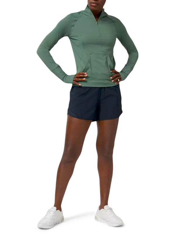 شورت هوتي هوت مبطن بخصر مرتفع مقاس 4 بوصة