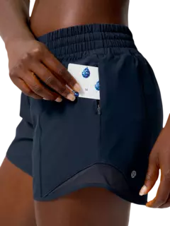 شورت هوتي هوت مبطن بخصر مرتفع مقاس 4 بوصة