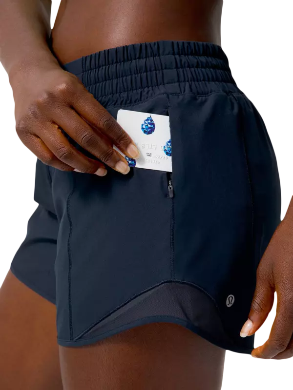 شورت هوتي هوت مبطن بخصر مرتفع مقاس 4 بوصة