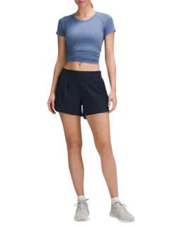 شورت هوتي هوت مبطن بخصر مرتفع مقاس 4 بوصة