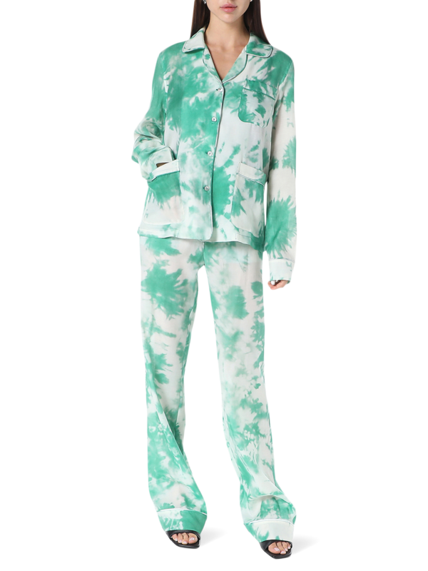 Green Long Sleeved Shirt